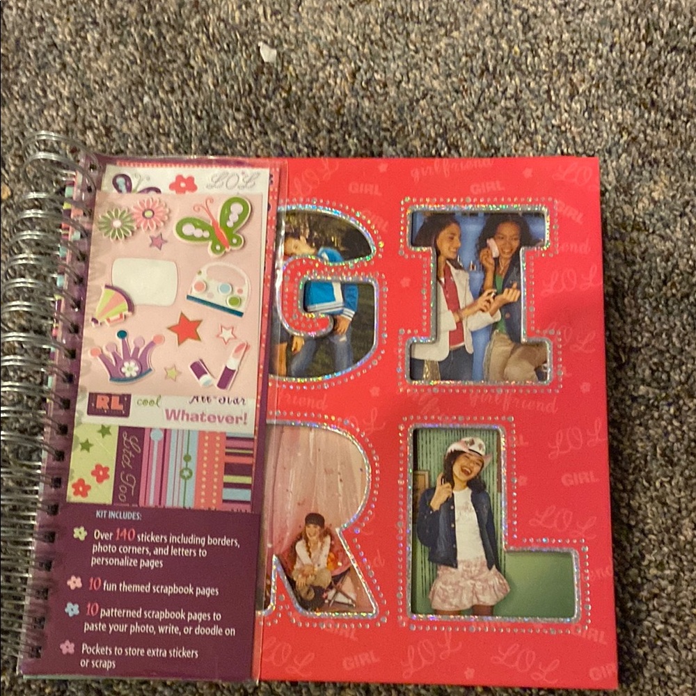 Colorful Scrapbook Kit for Kids